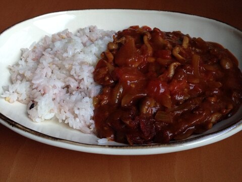 牛肉とトマトのカレー♪